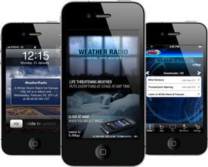 New iMap®Weather Radio App for iPhone, iPad and iPod Touch Unveiled at CTIA