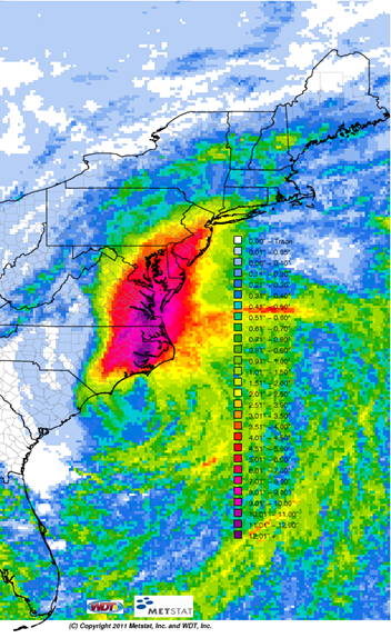 Hurricane Irene – The biggest impacts are not going to be winds.