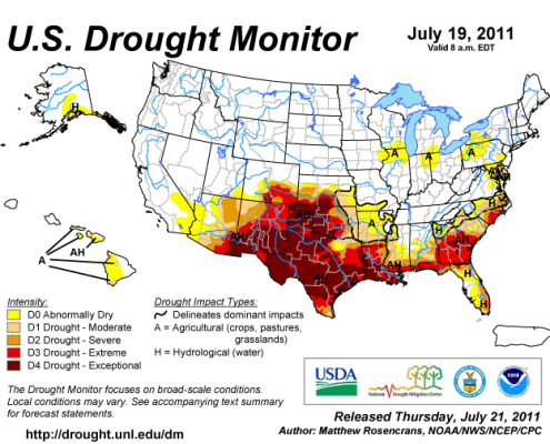 Tropical Storm Don: Drought Buster?