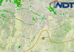 Thunderstorms Developing Across the Plains