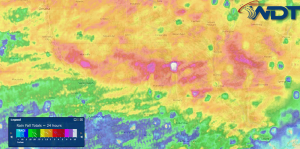 Heavy Rain Across Portions of Missouri