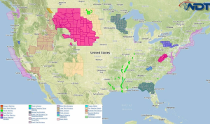 Current NWS Advisories/Watches/Warnings in iMapPro