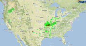 Current NWS Advisories, Watches, Warnings in iMapPro