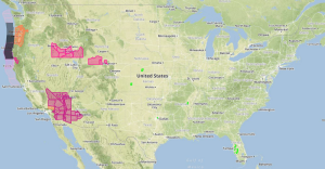 Current NWS Advisories/Watches/Warnings in iMapPro