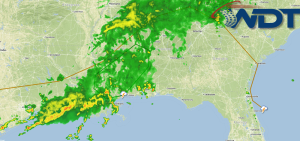 Thunderstorms and Flooding for Portions of the Lower Mississippi River Valley