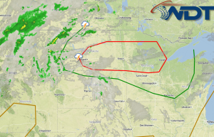 Moderate Risk of Severe Weather for Portions of the Northern Plains