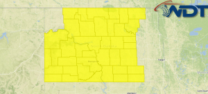 Tornado Watch for Portions of North Dakota