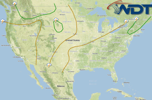 Thunderstorms Developing Across the Plains