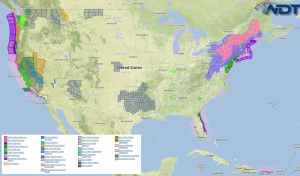 Current NWS Advisories, Watches, and Warnings in iMapPro