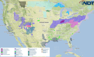 Current NWS Advisories/Watches/Warnings in iMapPro