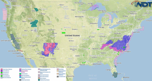 Current NWS Advisories/Watches/Warnings in iMapPro