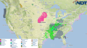 Current NWS Advisories/Watches/Warnings in iMapPro