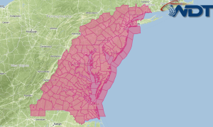 Severe Thunderstorm Watch for Portions of the Northeast and Mid Atlantic