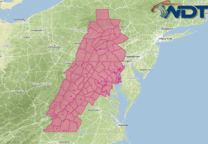 Severe Thunderstorms for Portions of the Northeast and Mid Atlantic