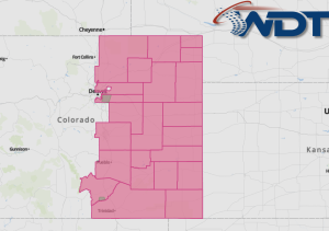 Severe Thunderstorm Watch for Portions of Colorado