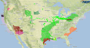 Current NWS Advisories/Watches/Warnings in iMapPro