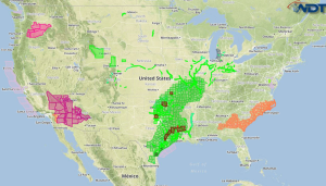 Current NWS Advisories/Watches/Warnings in iMapPro