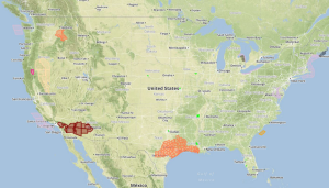 Current NWS Advisories/Watches/Warnings in iMapPro