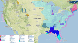 Current NWS Advisories/Watches/Warnings in iMapPro