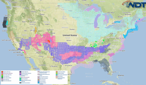 National Weather Summary for Monday, February 23, 2015