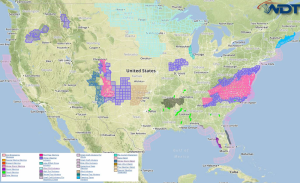 Current NWS Advisories/Watches/Warnings in iMapPro