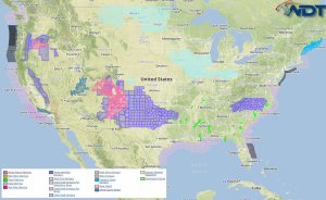 Current NWS Advisories/Watches/Warnings in iMapPro