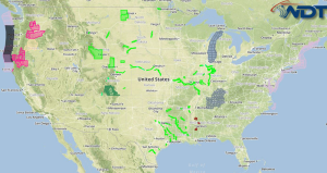 Current NWS Advisories/Watches/Warnings in iMapPro