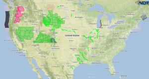 Current NWS Advisories, Watches/Warnings in iMapPro