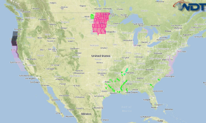 Current NWS Advisories/Watches/Warnings in iMapPro