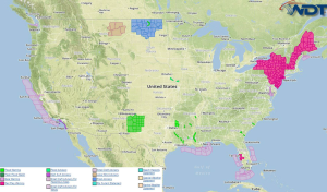 National Weather Summary for Monday, May 4, 2015