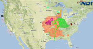 Current NWS Advisories/Watches/Warnings in iMapPro