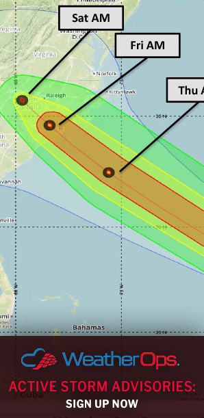 WeatherOps Active Storm Advisories: click here to sign up now