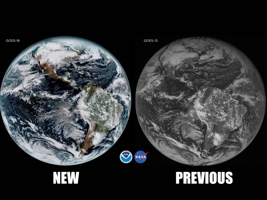 GOES-16 Compared to GOES-13