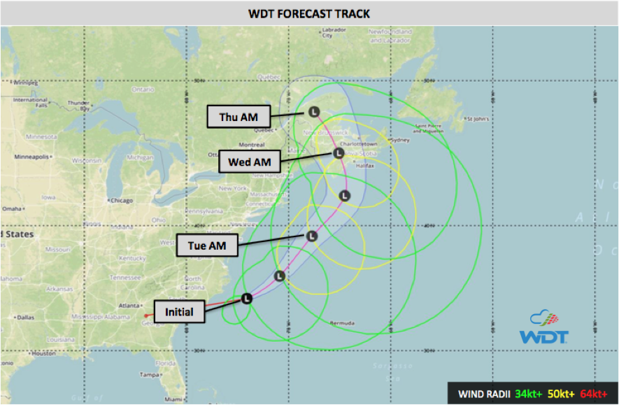 Nor'easter Forecast- March 12, 2018