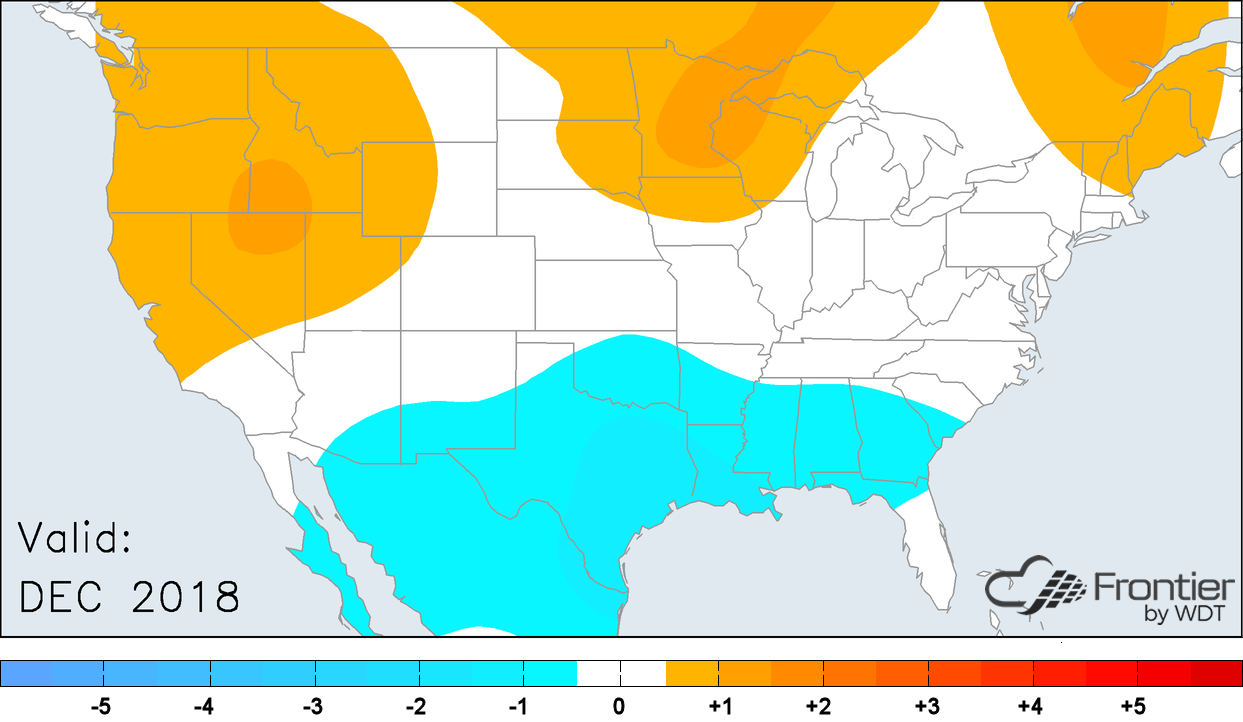 December Temperature Anomalies