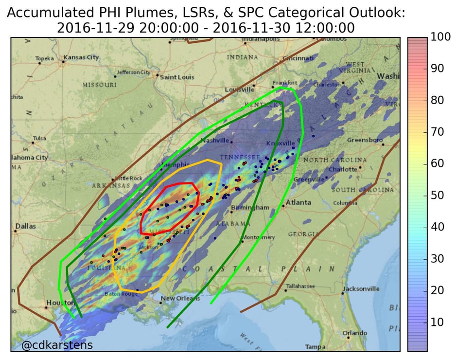 SPC Outlook- Nov 30, 2016