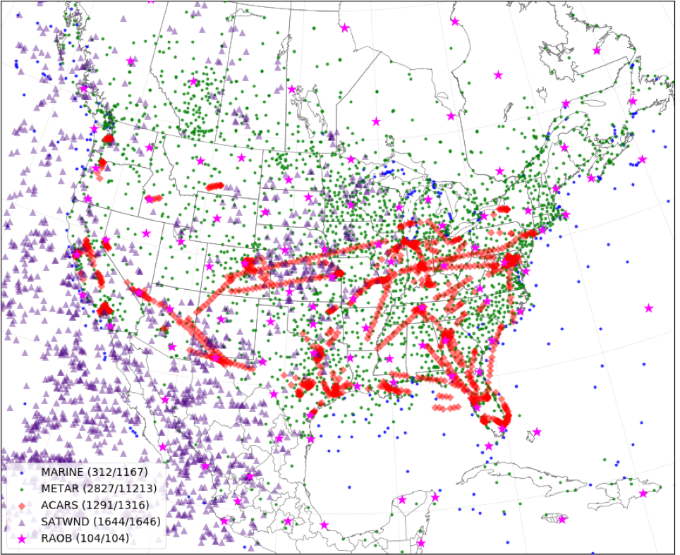 WRF Observations