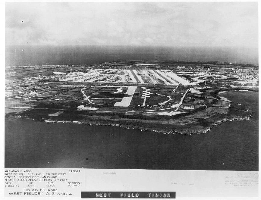 Westfield on Tinian- July 1945