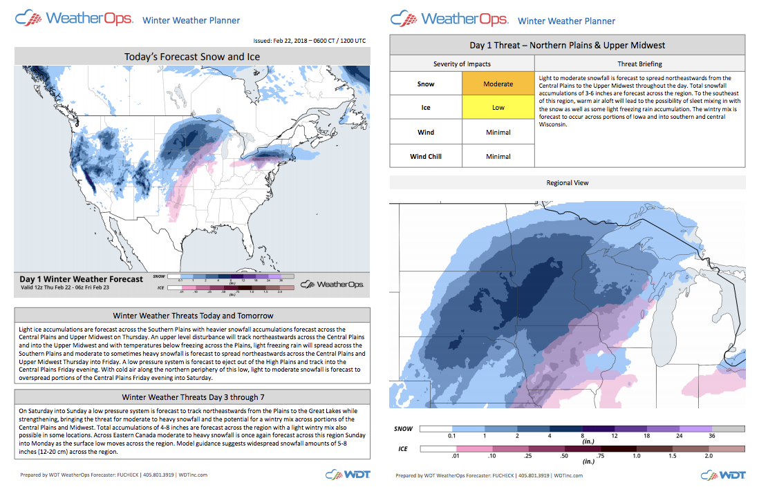 Winter Weather Planner