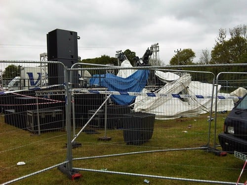 Stage Collapse and Bearded Theory Festival