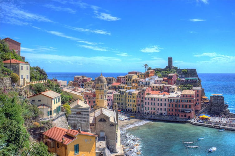 Vernazza in Cinque Terre, Italy