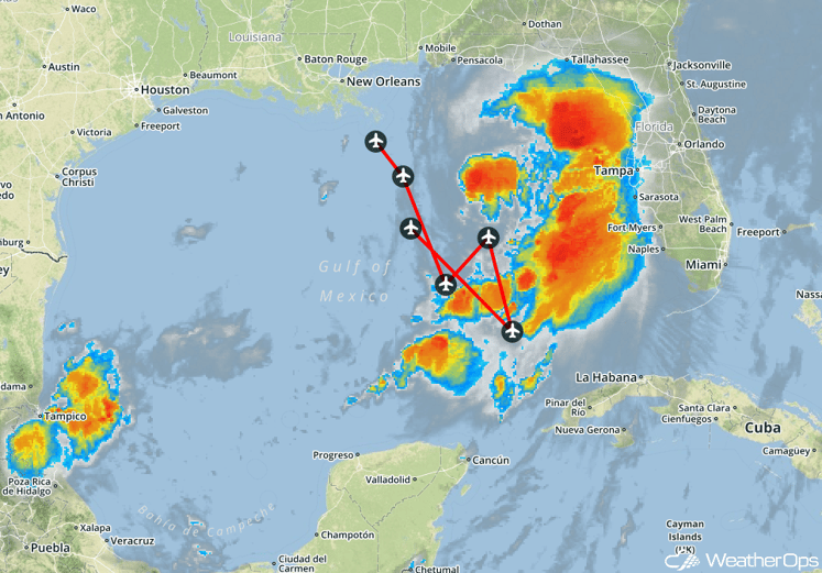 Hermine Recon Flight -Sept 1