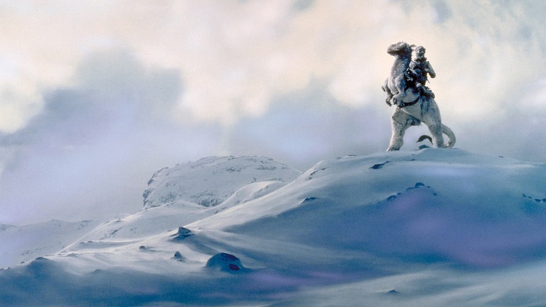 Planet Hoth from Star Wars