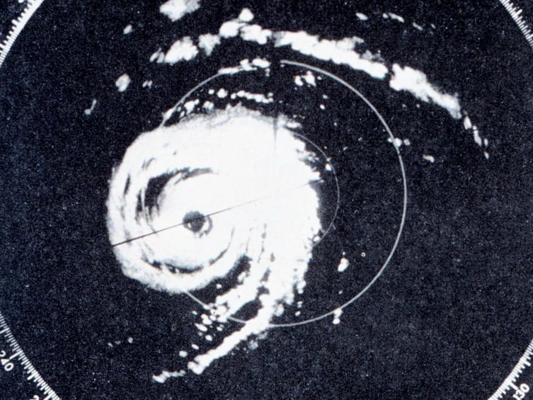 WSR-57 Display of Hurricane Donna