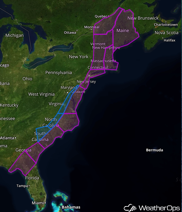 Wednesday, January 3, 2018- WeatherOps Winter Hazards