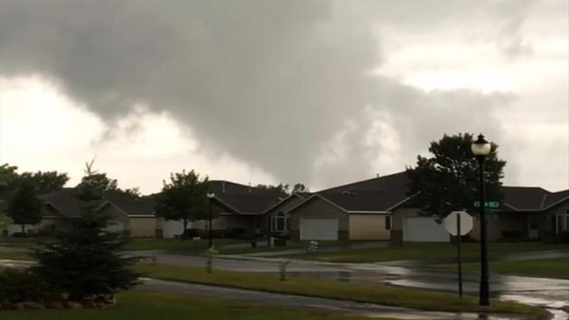 Tornado spotted in Minnesota