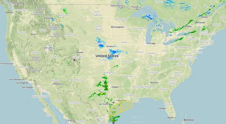 WeatherOps Map - October 31, 2017