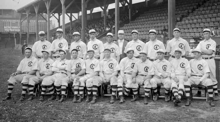 1908 Cubs World Series Team