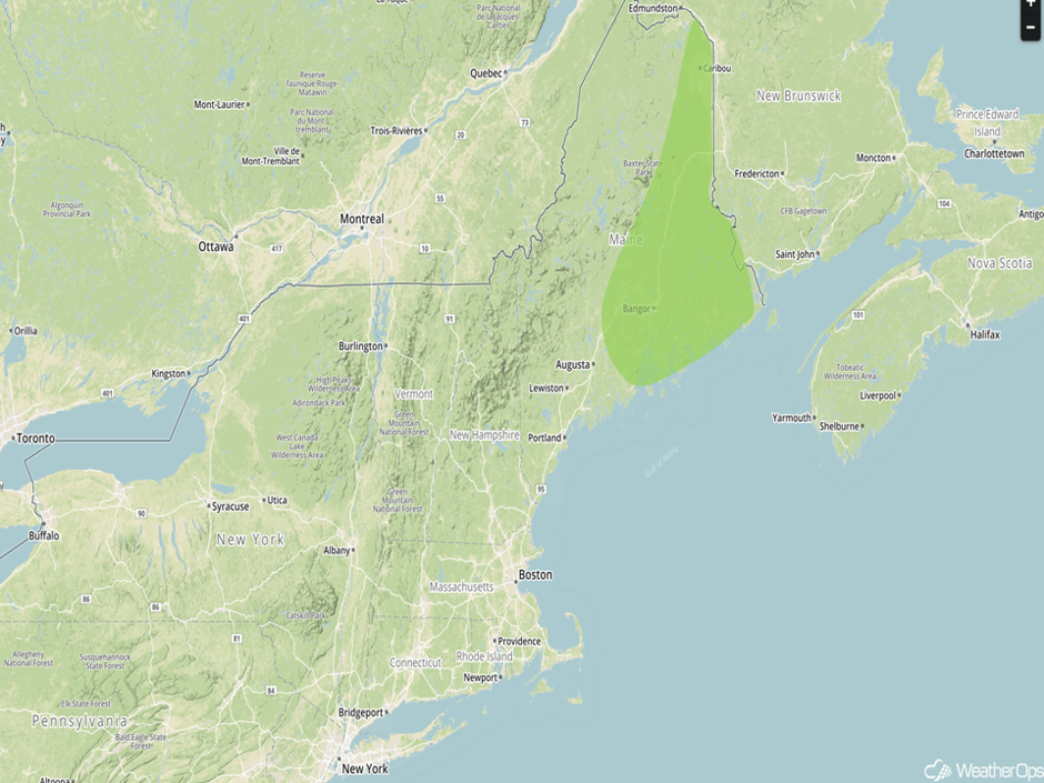 Excessive Rainfall Risk Outline for Wednesday, October 25, 2017