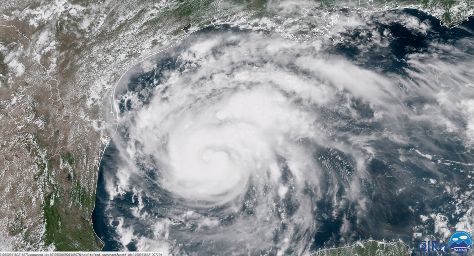 Harvey GOES 16 1:12pm CDT